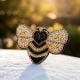 Handmade Jewelry Bee Beaded Brooch Pin